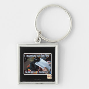 I interupt yer Leezure Keychain