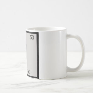 I - Introvert Chemistry Periodic Table Symbol Coffee Mug