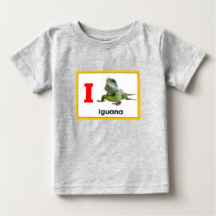 I is for Iguana Baby T-Shirt