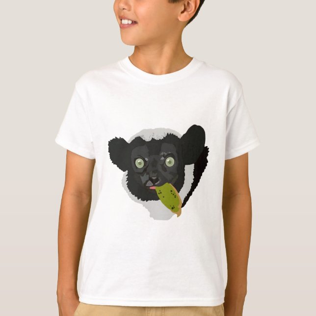 I is for Indri Lemur T-Shirt (Front)