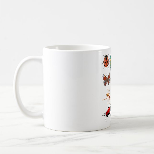 I is for Invertebrates Coffee Mug (Left)