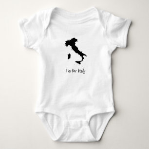 I is for Italy Baby Bodysuit