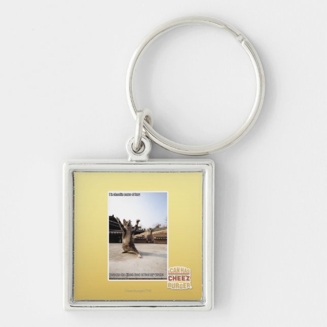 I iz shaolin paws of fury keychain (Front)