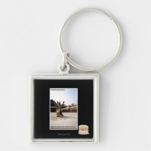 I iz shaolin paws of fury keychain