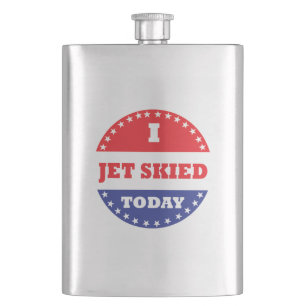 I Jet Skied Today Hip Flask