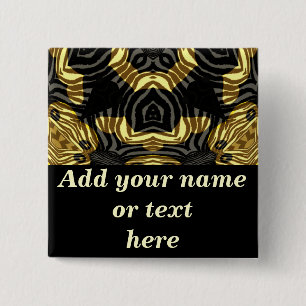 I Joy_ 2 Inch Square Button