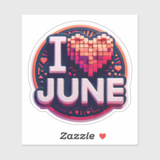 I❤️June - Vibrant and Expressive