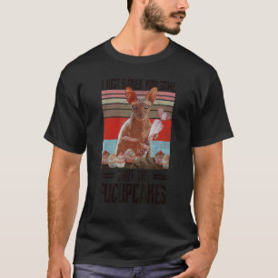 I Just Baked You Some Fucupcakes Sphynx Cat T-Shirt