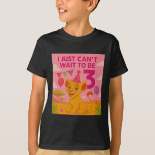 I Just Can't Wait To Be 3 Premium T-Shirt