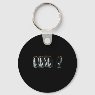 I Just Gotta Be Me Penguin - Rockhopper Penguins  Keychain