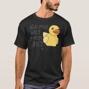 I just like ducks squeaker duck sweet fun bathing T-Shirt