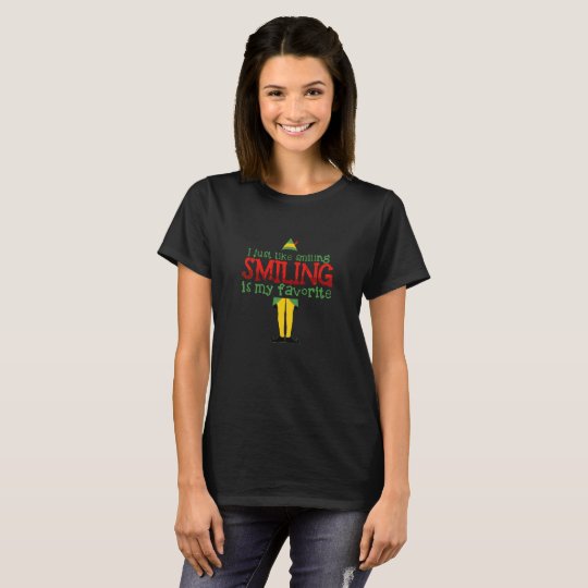 I Just Like Smiling, Smiling is my Favourite Funny T-Shirt