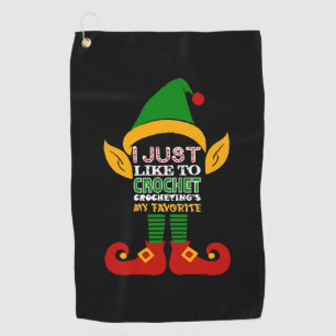 I Just Like To Crochet Crochetings My Favourite Golf Towel