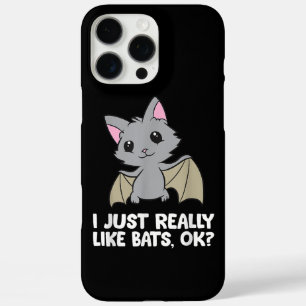 I Just Really Like Bats, Okay Funny Bat Lover iPhone 16 Pro Max Case
