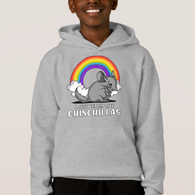I Just Really Like Chinchillas Cute Pet (Front)