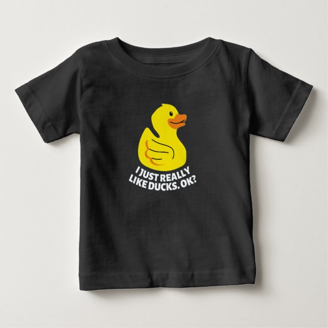 I Just Really Like Ducks T-Shirt (Front)