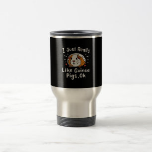 I Just Really Like Guinea Guinea Pig Kawaii Travel Mug