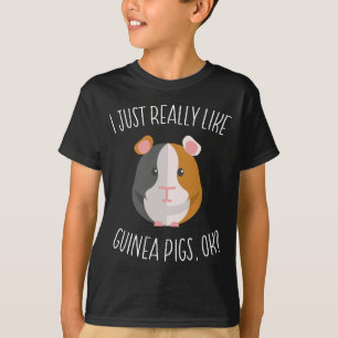 I Just Really Like Guinea Pigs Guinea Pig Lover Gi T-Shirt