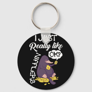 I Just Really Like Nifflers Keychain