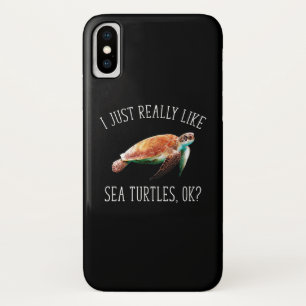 I Just Really Like Sea Turtles, OK? Case-Mate iPhone Case