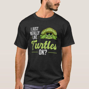 I Just Really Like Turtles - Sea Turtle Pullover H