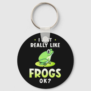I Just Really Likes Frogs Keychain
