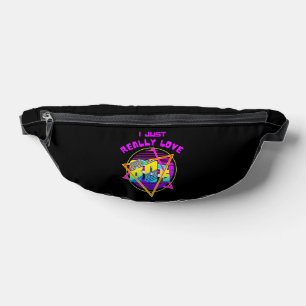 I JUST REALLY LOVE 80s Fanny Pack