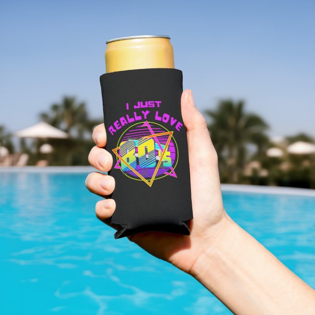I JUST REALLY LOVE 80s Seltzer Can Cooler (In Situ Pool)