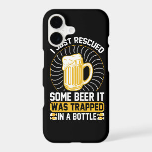 I just rescued some beer It was trapped