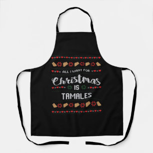 I Just Want To Bake Stuff And Watch Christmas Apron
