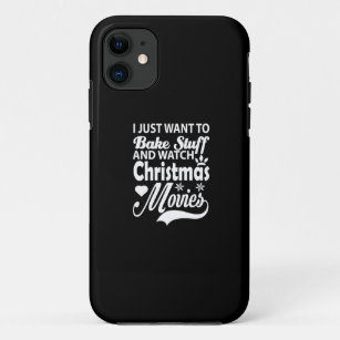 i just want to bake stuff and watch christmas movi Case-Mate iPhone case