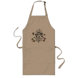 I Just Want to Bake Stuff/ Christmas Apron/Treats Long Apron