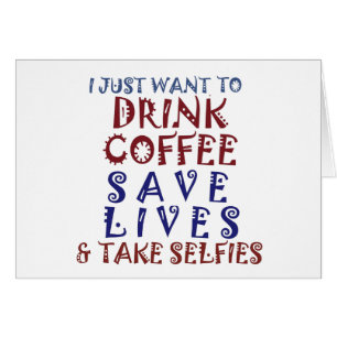 I Just want to drink coffee Save lives
