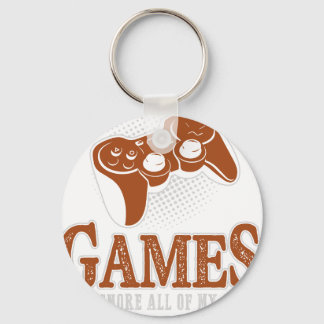 I Just Want to Play Video Games and Ignore All of Keychain