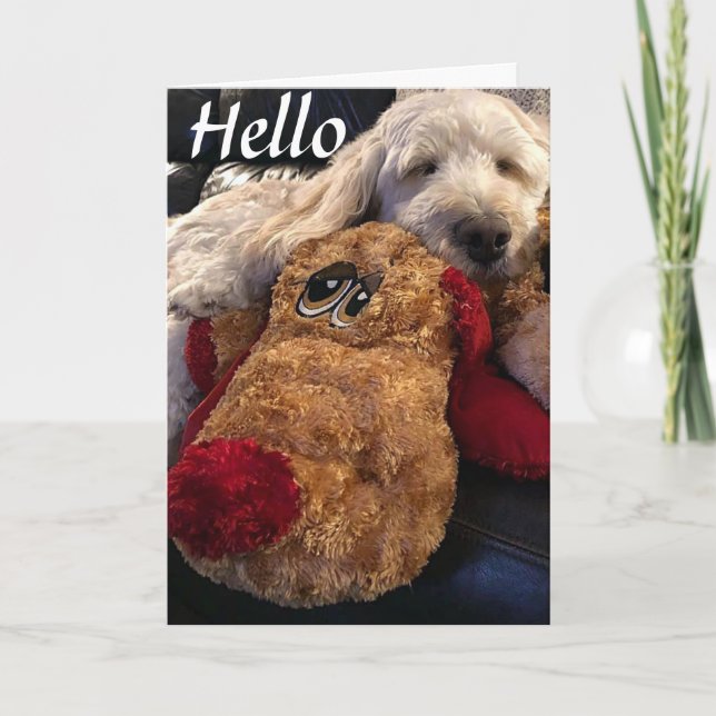 **I JUST WANT TO SAY MERRY CHRISTMAS TO YOU** CARD (Front)