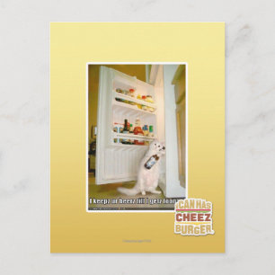 I keepz ur beerz postcard