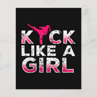 I Kick Like A Girl Karate Kickboxing