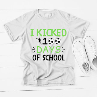 I Kicked 100 Days of School Fun Kids T-Shirt