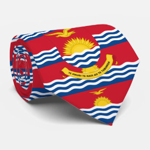 I-Kiribati Flag & Coat of Arms, Flag of Kiribati Tie