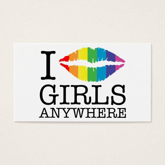 i kiss girls anywhere (Front)