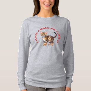 I kissed an Bengal cat T-Shirt