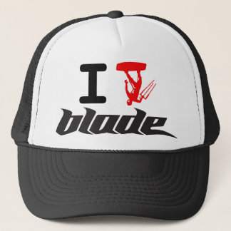 i kite blade trucker hat