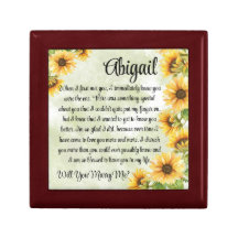 I Knew You Were The One Personalized Proposal