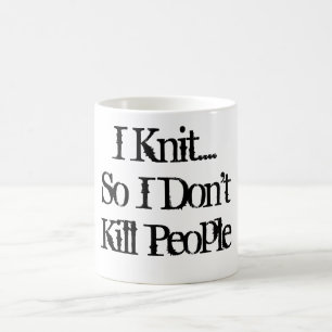 I Knit... Coffee Mug