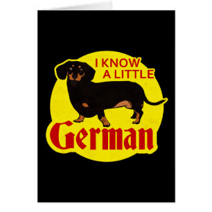 I Know A Little German