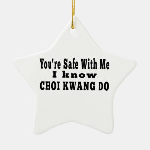 I know Choi kwang Do Ceramic Ornament