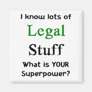 i know lots of legal stuff magnet