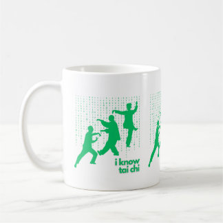 I Know Tai Chi Matrix Coffee Mug