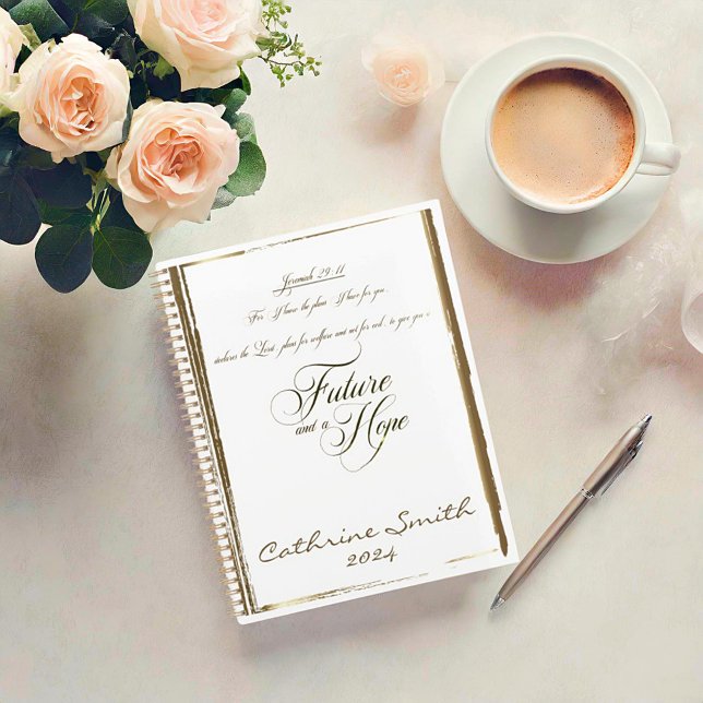 I know the plans gold personalized planner (Creator Uploaded)