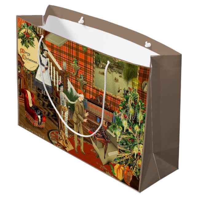 I Know What You Need Large Gift Bag (Back Angled)